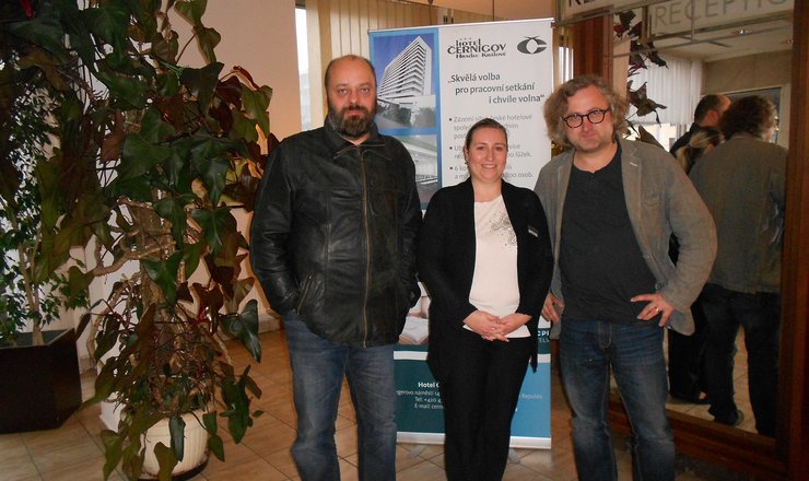 RENOWNED FILMMAKERS HŘEBEJK AND JARCHOVSKÝ VISITED THE ČERNIGOV HOTEL IN HRADEC KRÁLOVÉ